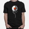 Brain Cancer Awareness Flower T-Shirt