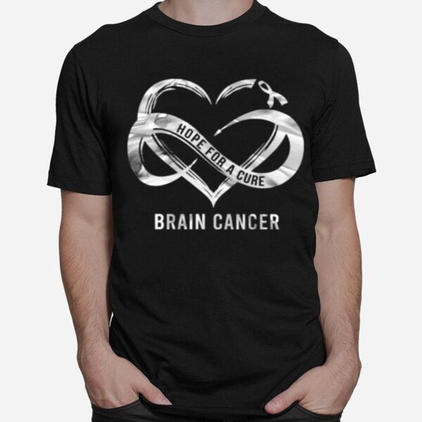 Brain Cancer Hope For A Cure T-Shirt