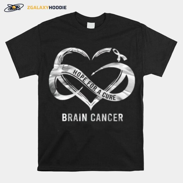 Brain Cancer Hope For A Cure T-Shirt