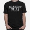 Brandon Falls Delaware Joe Biden Bike Crash Pro Trump T-Shirt