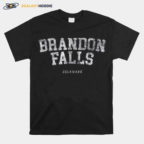 Brandon Falls Delaware Joe Biden Bike Crash Pro Trump T-Shirt