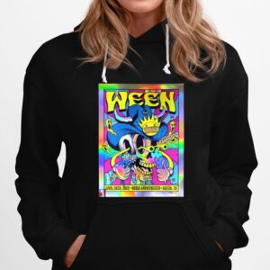 Brandon Heart Ween Austin Poster Foil Variant Artist Edition 2022 Hoodie