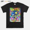 Brandon Heart Ween Austin Poster Foil Variant Artist Edition 2022 T-Shirt