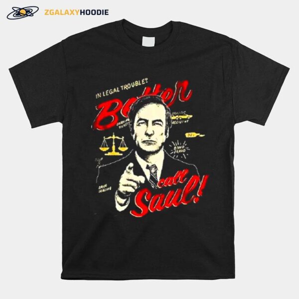 Breaking Bad Better Call Saul Tv Series T-Shirt