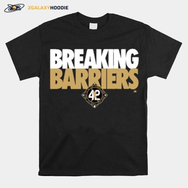 Breaking Barriers Mlb Jackie Robinson T-Shirt