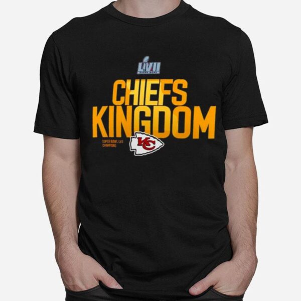 Chiefs Kingdom Super Bowl Lvii Champions 2023 T-Shirt