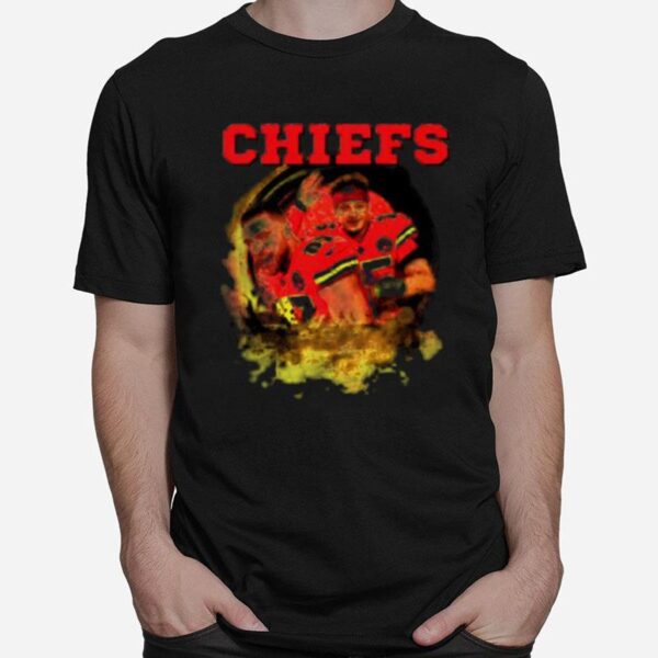 Chiefs Patrick Mohames And Jason Kelce T-Shirt