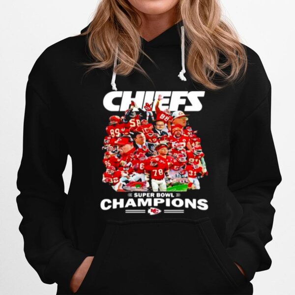 Chiefs Super Bowl Champions Team Football Hoodie