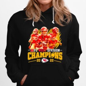 Chiefs Team Afc West Division Champions 2022 Hoodie