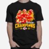 Chiefs Team Afc West Division Champions 2022 T-Shirt