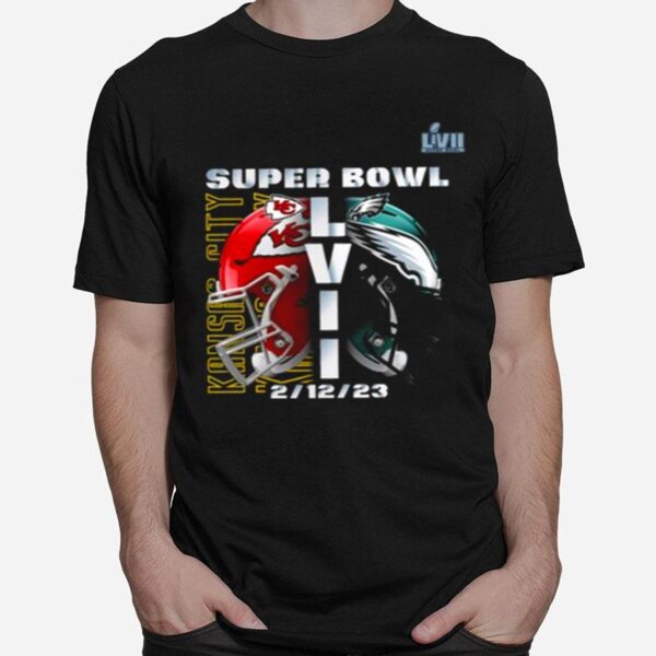 Chiefs Vs Eagles Super Bowl 57 T-Shirt