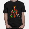 Chihuahua Christmas Ornament Tree Christmas Design Xmas T-Shirt