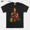 Chihuahua Christmas Ornament Tree Christmas Design Xmas T-Shirt