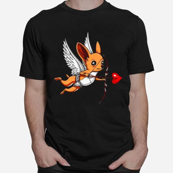 Chihuahua Cupid Dog Lovers T-Shirt