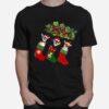 Chihuahua In The Xmas Socks Christmas T-Shirt