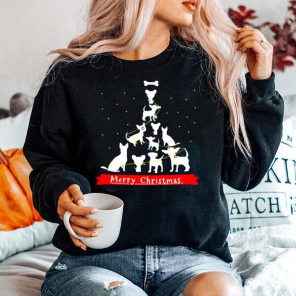 Chihuahua Merry Christmas Tree Sweater