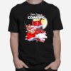 Chihuahua Santa Is Coming Merry Christmas T-Shirt