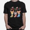 Chihuahua Socks Merry Christmas Light T-Shirt