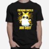 Childhood Cancer Is Boo Sheet Happy Halloween T-Shirt