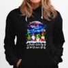 Chillin With My Gnomes Lights Moon Merry Christmas Sweater Hoodie