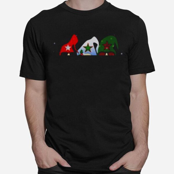 Chillin With My Gnomies Christmas T-Shirt