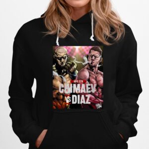 Chimaev Vs Diaz Active Anime Graphic Ufc Mma Fighter Hoodie