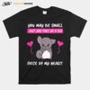 Chinchilla Mom Pet Rodent Chinchillas Love Heart T-Shirt