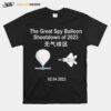 Chinese Spy Balloon Shootdown Of 2023 T-Shirt