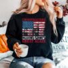 Chiropractors Making Spines Great Again American Flag Sweater