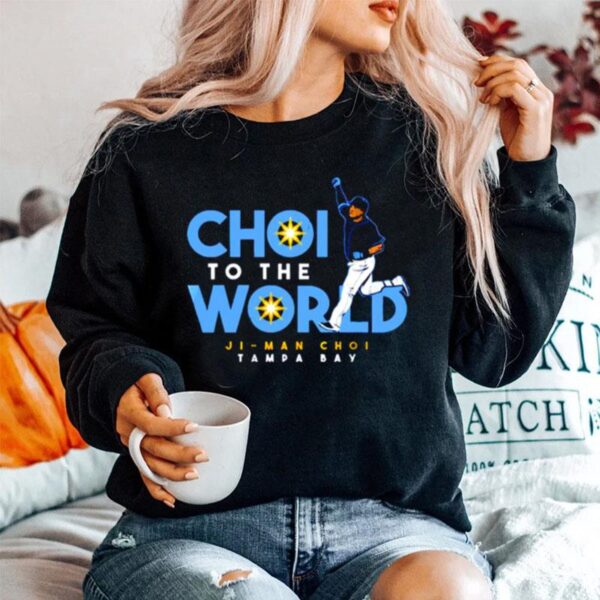 Choi To The World Ji Man Choi Tampa Bay Sweater