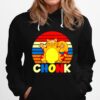 Chonk Yellow Cat Hoodie