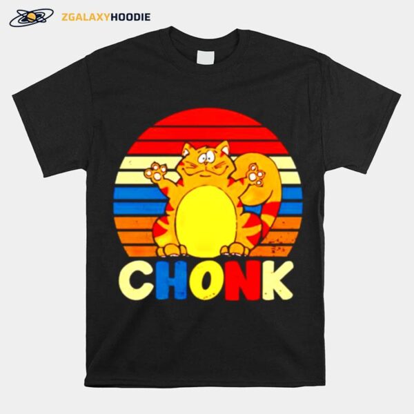 Chonk Yellow Cat T-Shirt