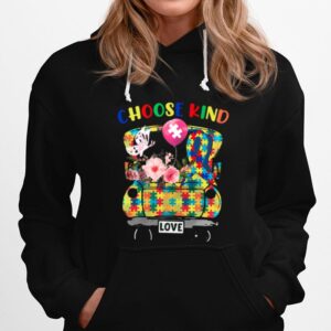 Choose Kind Love Autism Awareness Hoodie