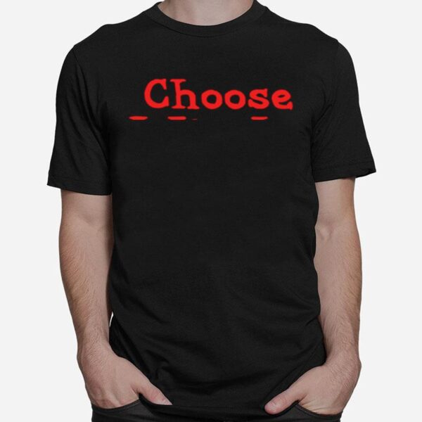 Choose Wisely Rock Paper Scissors Humor T-Shirt