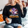 Choose Your Weapon Toothless Sweater