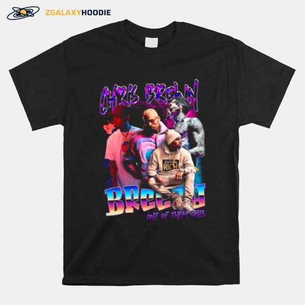 Chris Brown Breezy One Of Them Ones Tour 2022 Music Tour T-Shirt