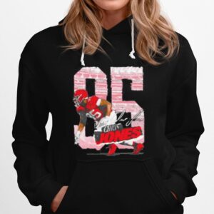 Chris Jones 85 Kansas City Chiefs Rough Hoodie