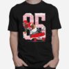 Chris Jones 85 Kansas City Chiefs Rough T-Shirt