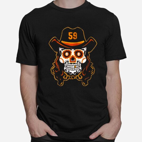 Chris Paddack Sugar Skull T-Shirt