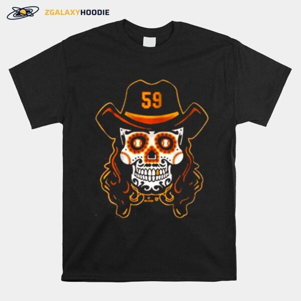 Chris Paddack Sugar Skull T-Shirt