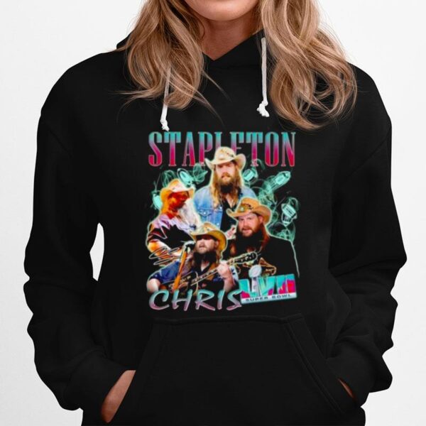 Chris Stapleton Lvii Super Bowl Signature Hoodie