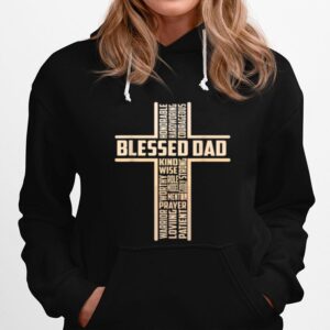 Christian Blessed Dad Cross Fathers Day T B0B3Dp2H95 Hoodie