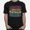 Christian Faith Apparel Peace Love Jesus T-Shirt