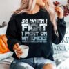 Christian Faith So When I Fight I Fight On My Knees Sweater