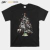 Cows Christmas Tree T-Shirt