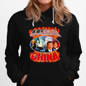 Crappy Worldwide Usa Vs China Hoodie