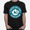 Crater Lake Oregon National Park Travel Hiking Camping Pullover T-Shirt