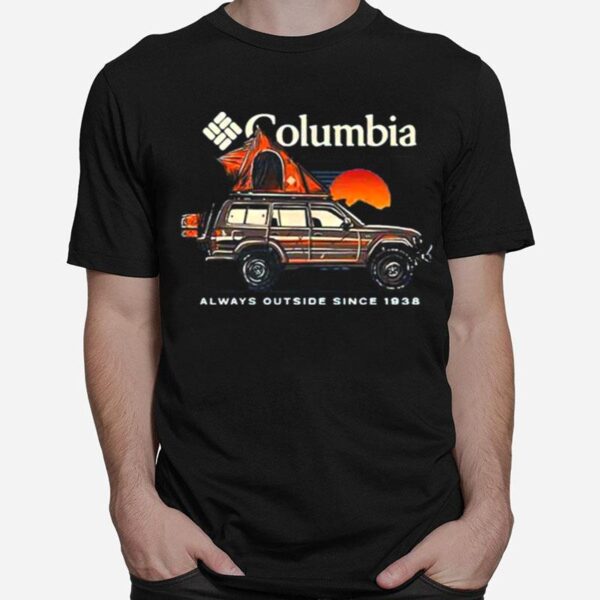 Crawl Columbia Always Outside Since 1938 T-Shirt