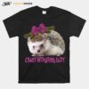 Crazy Hedgehog Lady T-Shirt