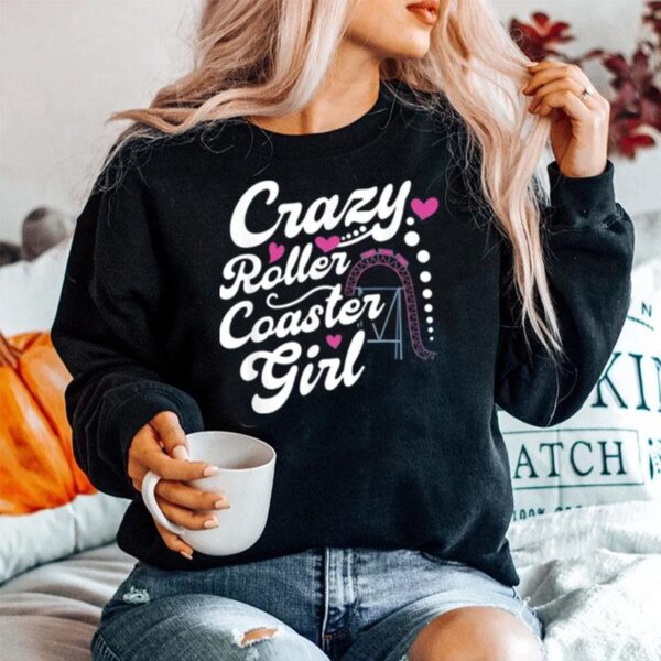 Crazy Roller Coaster Girl Sweater